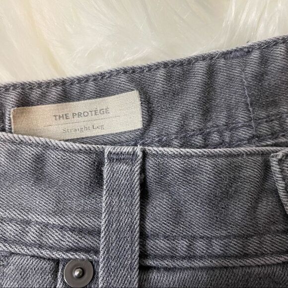 AG Adriano Goldschmied The Protege Gray Jeans Straight Leg Jeans Size 31R - Picture 3 of 6